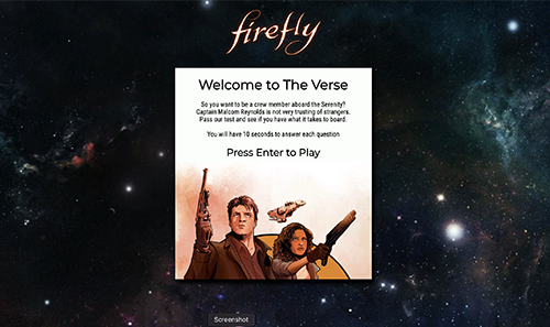 firefly trivia